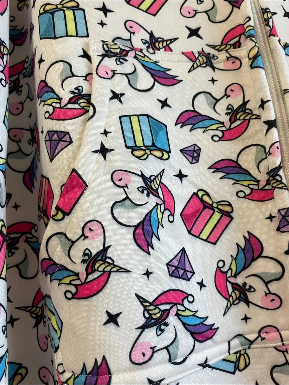 Lola and The Boys Christmas Unicorn Onesie